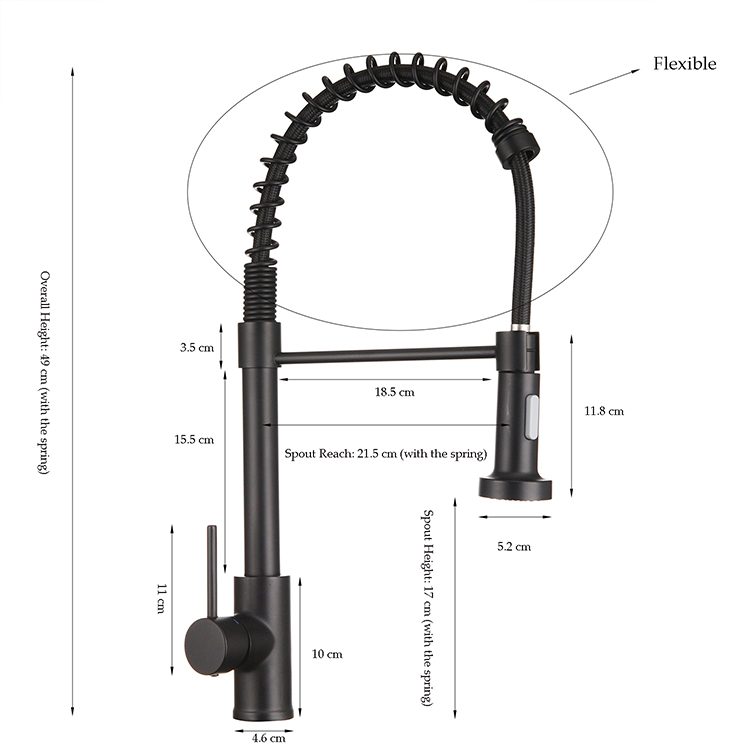 Pull-Out Kitchen Faucet